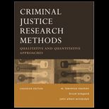 Criminal Justice Research Methods (Canadian)
