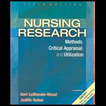 Nursing Research Text and Study Guide