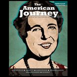 American Journey A History of the United States, Volume 2 With MyHistoryLab