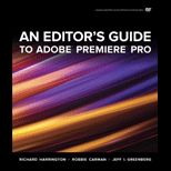 Editors Guide to Adobe Premiere Pro   With Dvd
