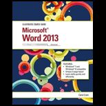 Illustrated Course Guide Microsoft Word 2013 Advanced
