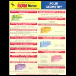 Examination Notes   Solid Geometry