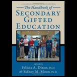 Handbook of Secondary Gifted Education