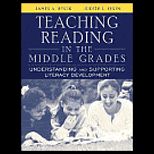 Teaching Reading in Middle   With Access