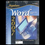 Microsoft Word 2007, Windows Vista Text