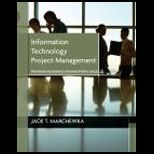 Information Technology Project Management   With CD