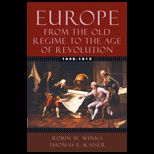 Europe, 1648 1815  From the Old Regime to the Age of Revolution