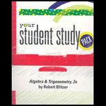 Algebra and Trigonometry   Student Study Pack