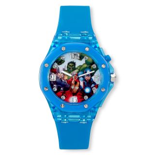MARVEL The Avengers Flash Character Watch, Blue, Boys