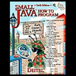 Small Java How to Program  With Update CD