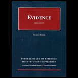 Federal Rules of Evidence 2013 2014 Statutory Supplement