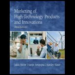 Marketing of High Technology Products and Innovations