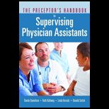 Preceptors Handbook for Supervising Physician Assistants