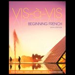 Vis A Vis Beginning French (Looseleaf)