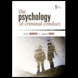Psychology of Criminal Conduct