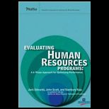 Evaluating Human Resources Programs  A 6 Phase Approach for Optimizing Performance