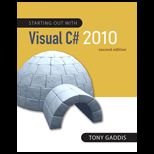 Starting out With Visual C# 2010   With CD