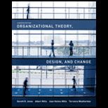 Organizational Theory, Design, and Change (Canadian)