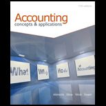 Accounting Concepts and Applications   With Annual Report