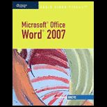 Microsoft Office Word 2007, Spanish Edition