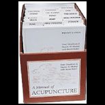 Acupuncture Point Cards Flash Cards