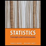 Statistics Concepts and Controversies (Looseleaf) With Access