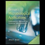 Bensons Microbiology Application  Laboratory Manual, Short
