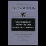 Collected Works of Eric Voegelin, Volume 28