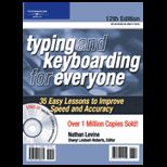 Typing and Keyboarding for Everyone / With CD