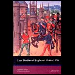 Late Medieval England, 1399 1509