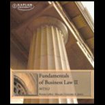 Fundamentals of Business Law PT2 (Custom)