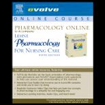 Pharmacology for Nursing Care Online Guide