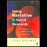 Using Narrative in Social Research