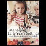 Managing Early Years Settings Supporting and Leading Teams
