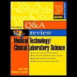 Prentice Hall Health Question and Answer Review of Medical Technology Clinical Laboratory Science / With CD