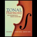 Tonal Harmony with Workbook 2 Audio CD Workbook