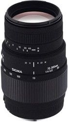 Sigma 70 300mm f/4 5.6 DG Macro Telephoto Zoom Lens for Canon SLR Cameras
