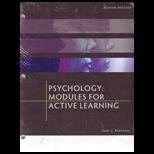 Psychology Modules for Active   ith Access