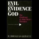 Evil and the Evidence for God