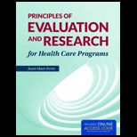 Principles of Evaluation for Health Care   With Access