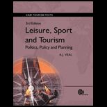 LEISURE, SPORT AND TOURISM POLITICS,