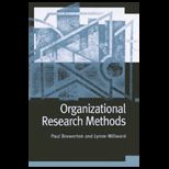 Organizational Research Methods  A Practical Guide for Students and Researchers