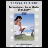 Technologies, Social Media, and Society 13 / 14