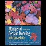 Managerial Decision Modeling With Spreadsheets   Text Only