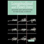 Longitudinal and Panel Data  Analysis and Applications in the Social Sciences