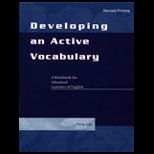 Developing an Active Vocabulary