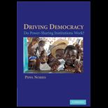 Driving Democracy Do Power Sharing Institutions Work?