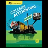 College Accounting, Chapter 1 15 CUSTOM PACKAGE<