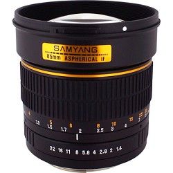 Samyang 85mm F1.4 Aspherical Lens for Canon