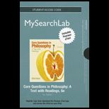 Core Questions in Philosophy Access